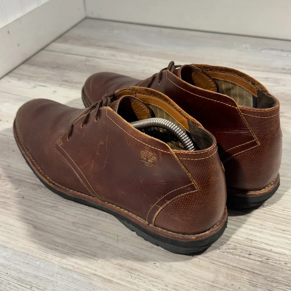 Timberland Earthkeepers Brown Chukka Boots US 10.5 SensorFlex Sole‎